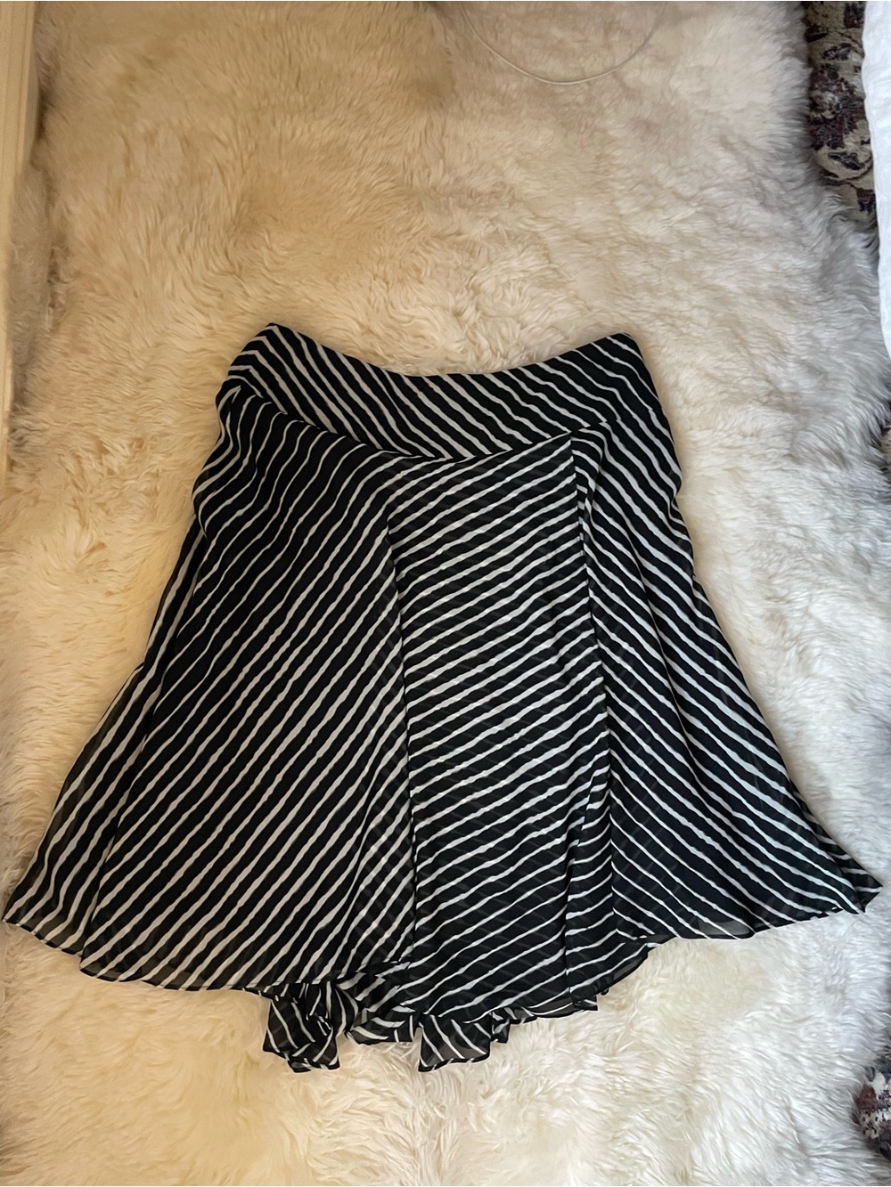 Vintage Lauren Ralph Lauren zebra a line skirt